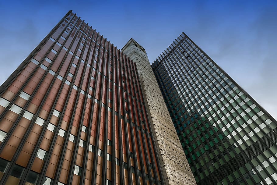 skyscraper, construction, architecture, keep, city, high, height HD wallpaper