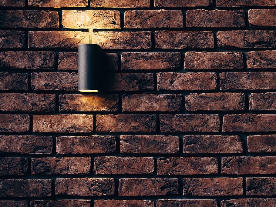 bricks, wall, light, texture, pattern, brick wall, wall - building feature HD wallpaper