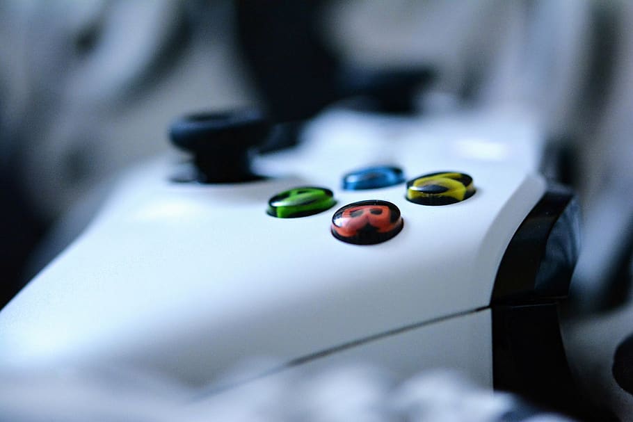 video gaming, electronics, joystick, white, hardware, mouse HD wallpaper