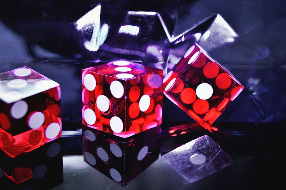 sweden, cube, las vegas, red, transparent, glass, dice, inside HD wallpaper