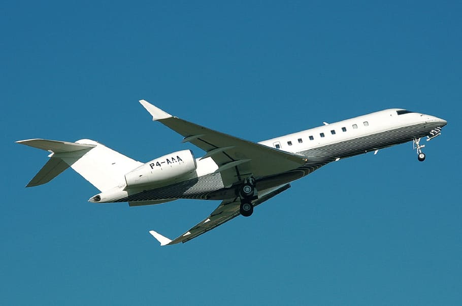 flying, airplane, jet, aircraft, journey, air vehicle, blue HD wallpaper