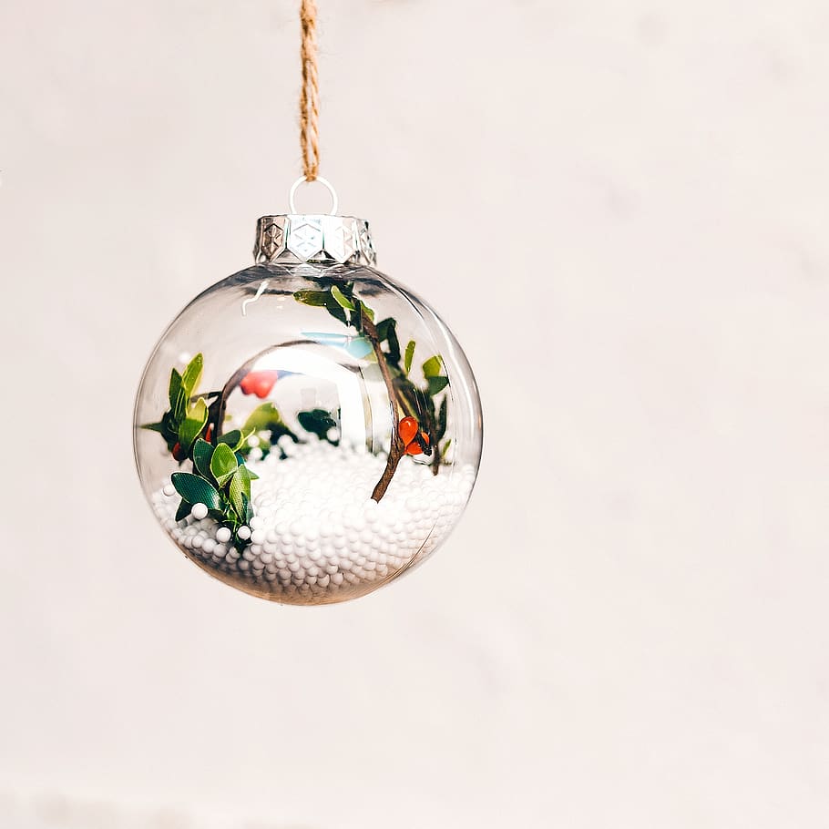 clear glass bauble, accessories, accessory, jewelry, earring HD wallpaper