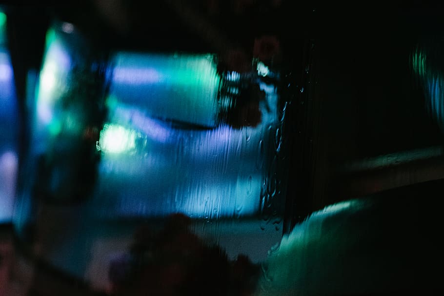 lighting, flare, led, spotlight, rain, laser, headlight, projector HD wallpaper