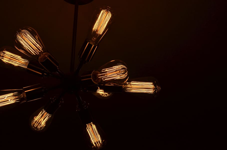 light, fixture, dark, lighting, illumination, electric, energy HD wallpaper