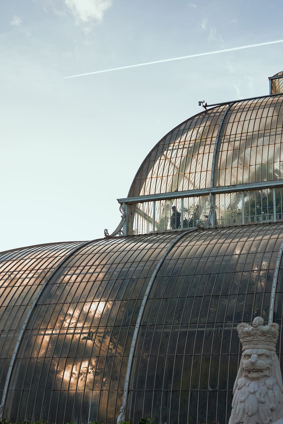 black metal frame, architecture, building, dome, planetarium HD wallpaper