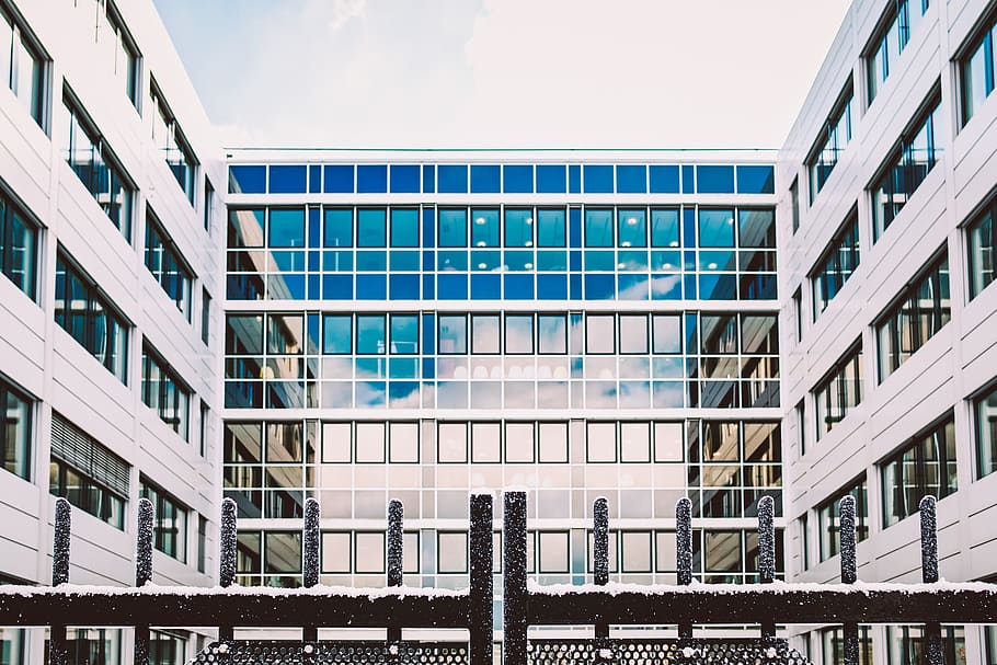 buildings, architecture, design, modern, glass, windows, built structure HD wallpaper