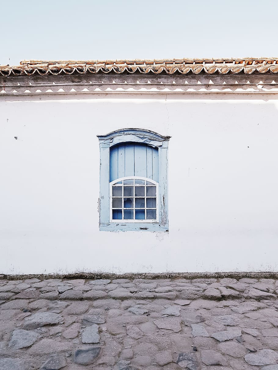 White and Black Wooden House, architectural design, architecture HD wallpaper