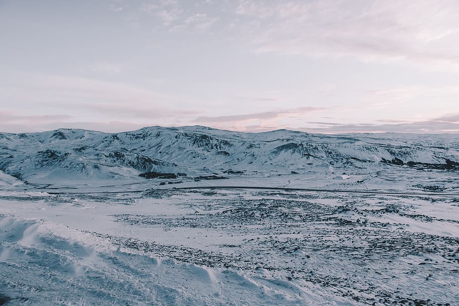 snow field during daytime, sky, scenics - nature, beauty in nature HD wallpaper
