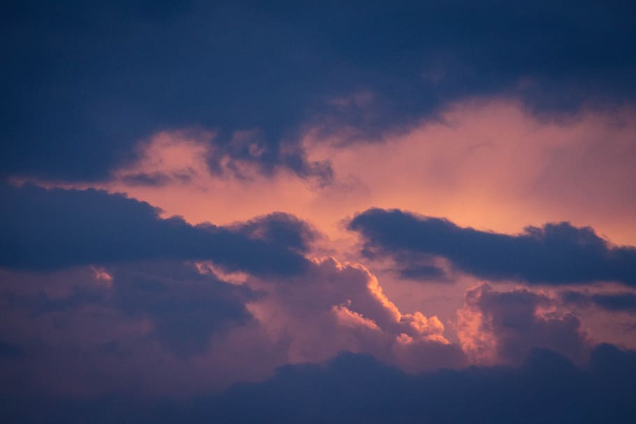 clouds, sky, afternoon, sunset, cloud - sky, beauty in nature HD wallpaper
