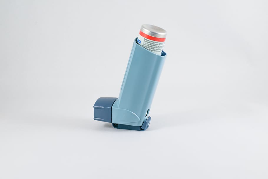Asthma Inhaler, various, studio shot, white background, single object, HD wallpaper