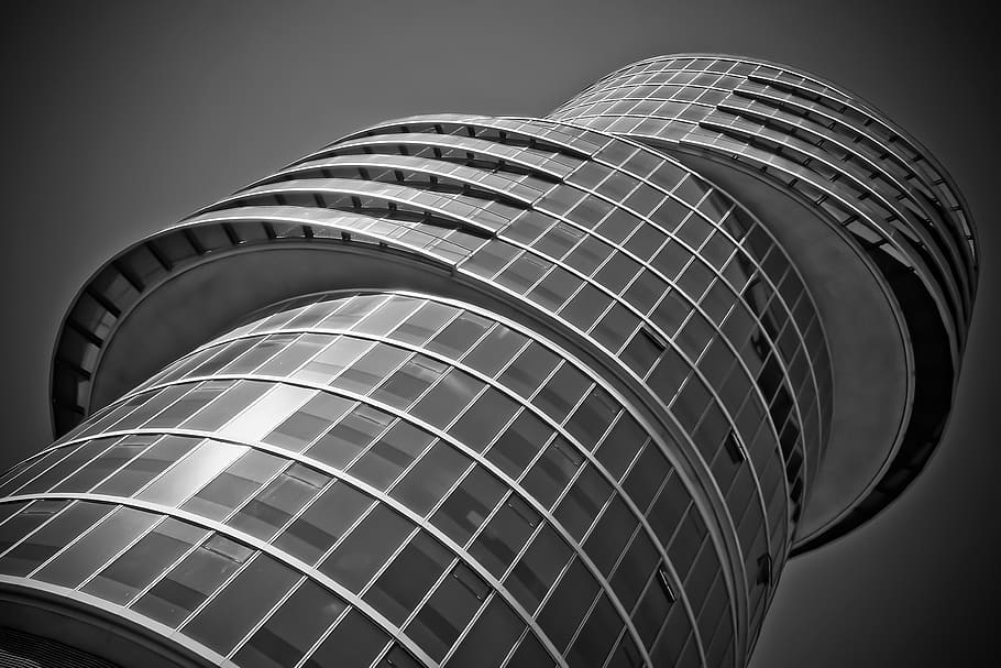architecture, skyscraper, building, city, modern, facade, high HD wallpaper