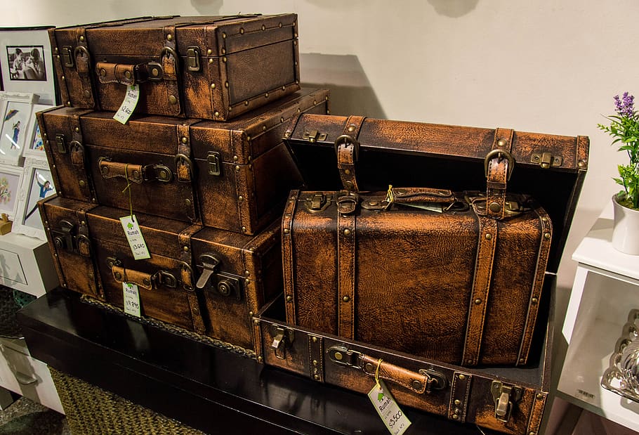 memories, chest, treasure, old, wood, coins, gold, pirate, indoors HD wallpaper