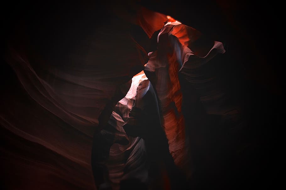 Antelope Canyon, nature, cave, outdoors, usa, mountain, human HD wallpaper