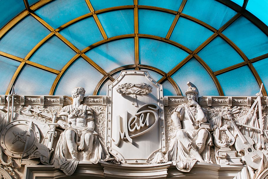 ukraine, melitopol', shadows, light, ancient, statue, art and craft HD wallpaper