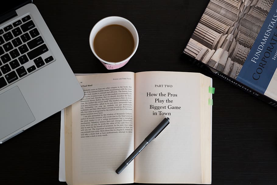 books, reading, learning, pen, macbook, laptop, computer, business HD wallpaper