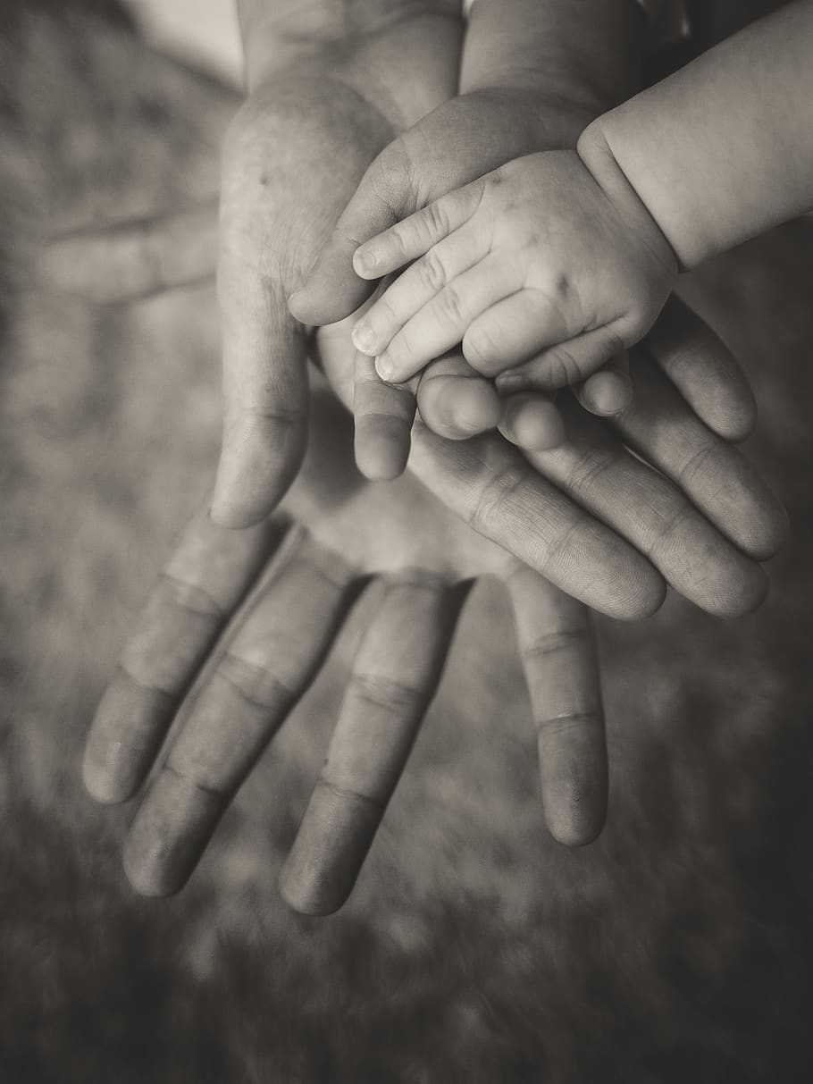 HD wallpaper: person holding baby's hand, finger, human, family, people,  love | Wallpaper Flare
