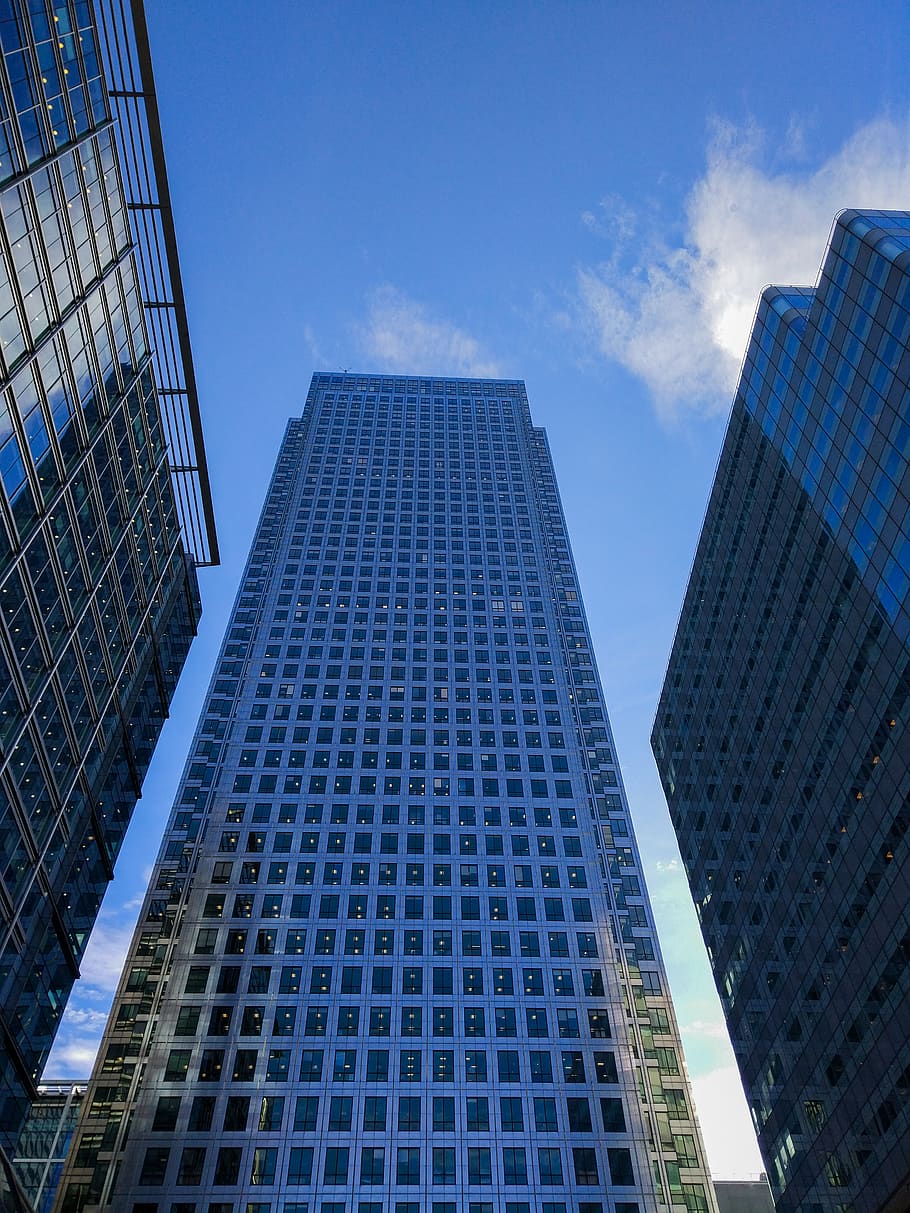 build, building, view, sky, blye, clouds, skyscraper, architecture HD wallpaper