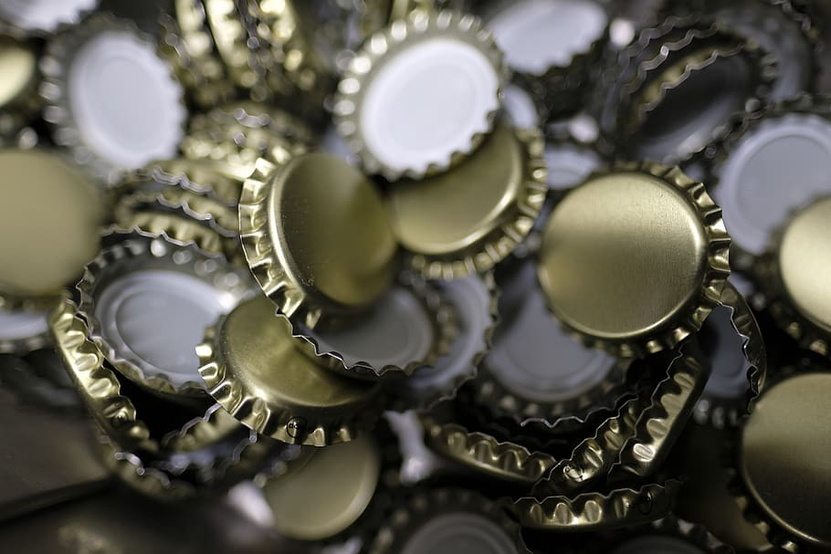 bottle caps, lid, closure, cork, metal, stuff, cover, jewelry HD wallpaper