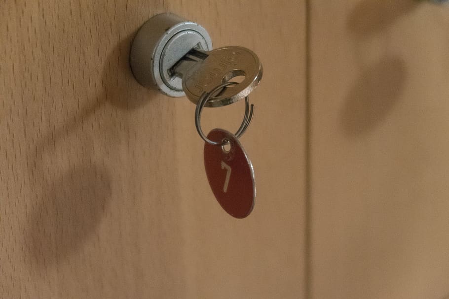 key, lock, security, closed, seven, safe, number, no people, HD wallpaper