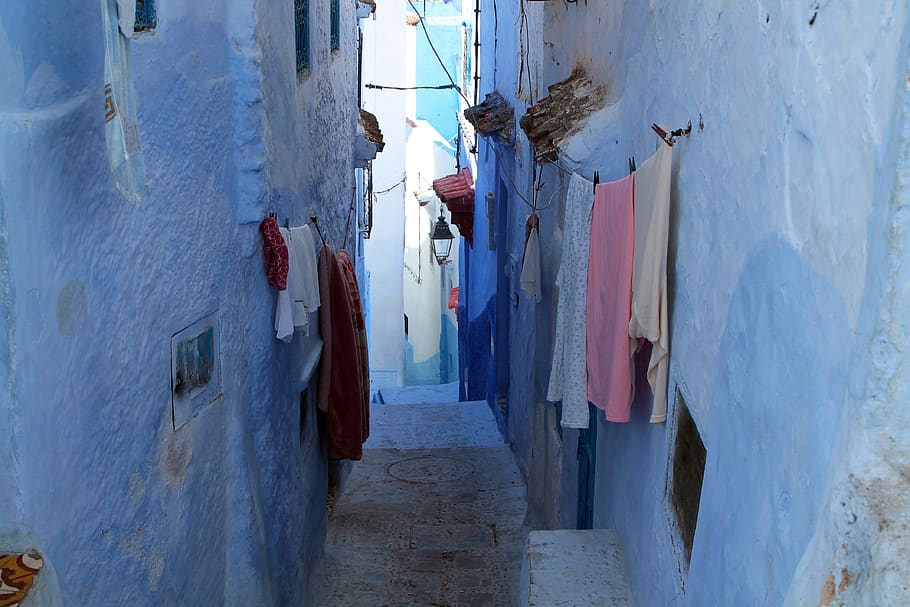 morocco, chefchaouen, moroccan, blue pearl, wanderlust, tourist, HD wallpaper
