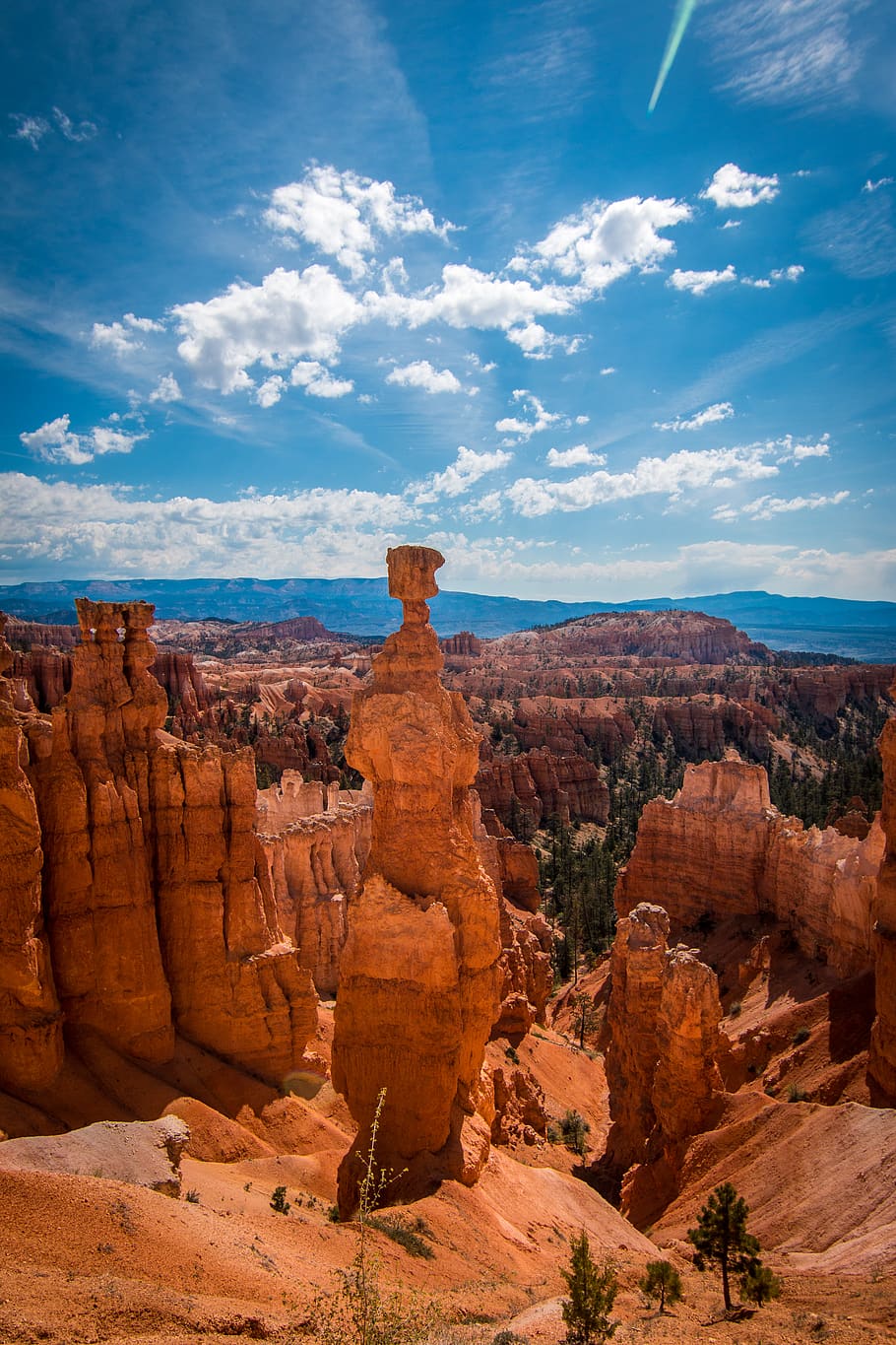brown canyon under blue sky, rock, rock formation, rock - object HD wallpaper