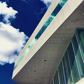 danmark, aarhus, midtbyen, sky, dokk1, photography, building HD wallpaper
