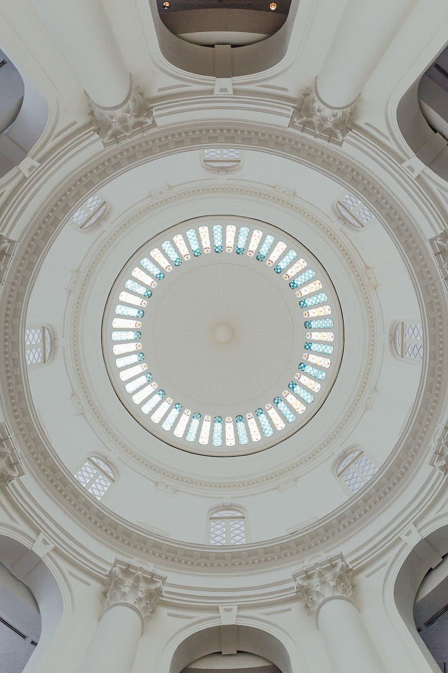 architecture, building, window, skylight, housing, apse, arched HD wallpaper