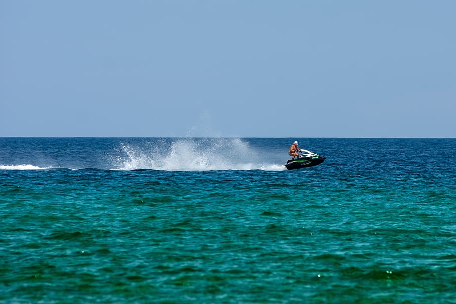 jet sci, extreme, water, sea, ocean, outdoor, landscape, adventure HD wallpaper