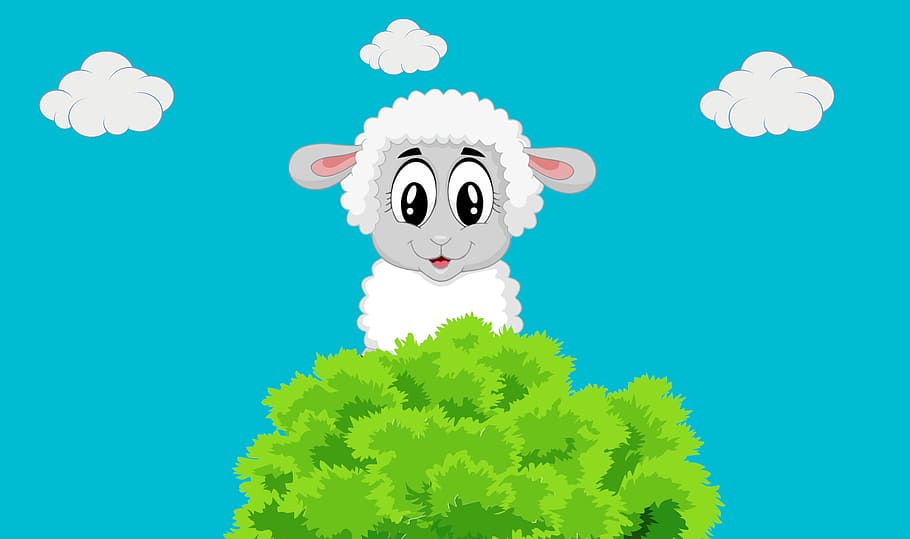 HD wallpaper: Illustration of sheep and shrub., eid-al-adha, aladha,  greeting | Wallpaper Flare