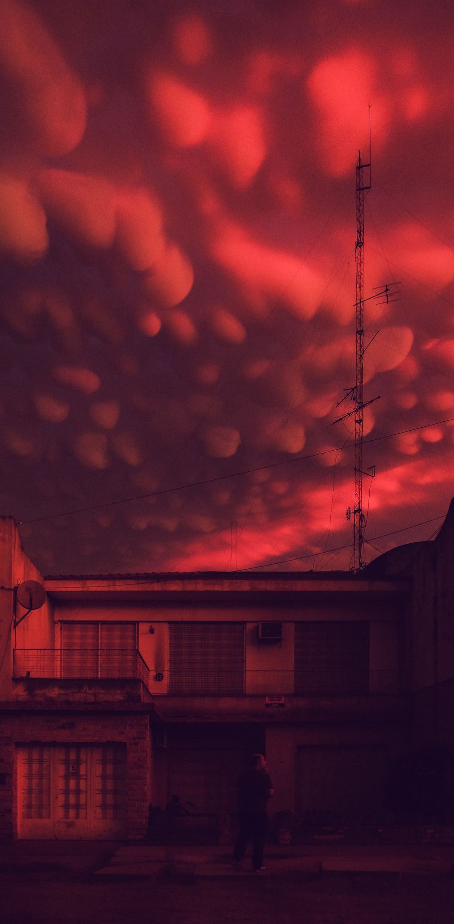house during nighttime, architecture, building exterior, sky HD wallpaper