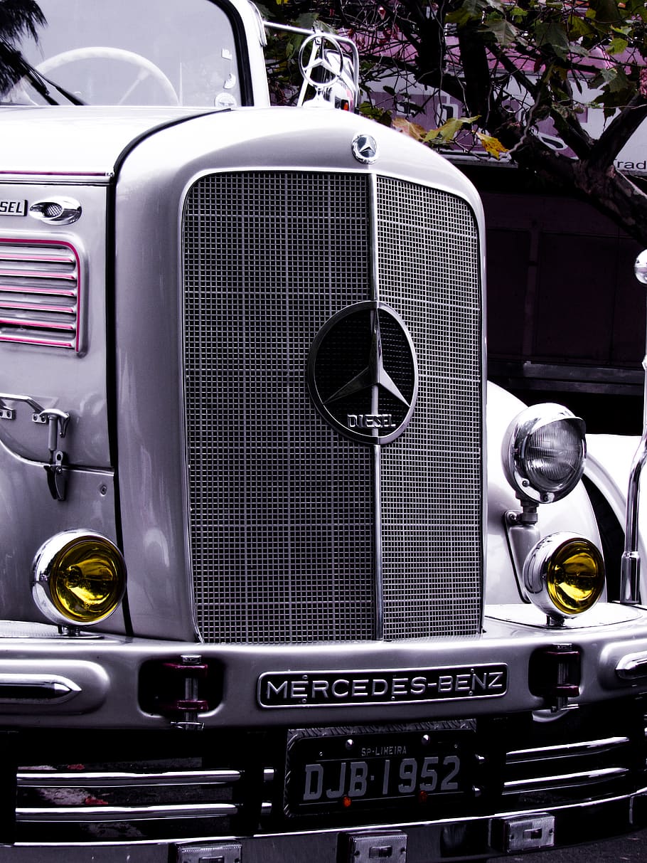 close up photography of Mercedes-Benz truck, brazil, poços de caldas, HD wallpaper