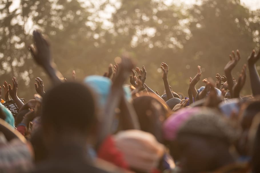 crowd, group, people, human, activity, hands, group of people HD wallpaper