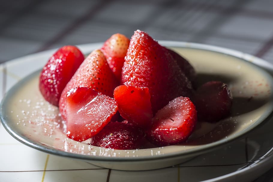 strawberry, red, good, food and drink, fruit, healthy eating HD wallpaper