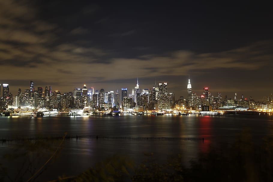 city, building, architecture, engineering, sea, water, river HD wallpaper