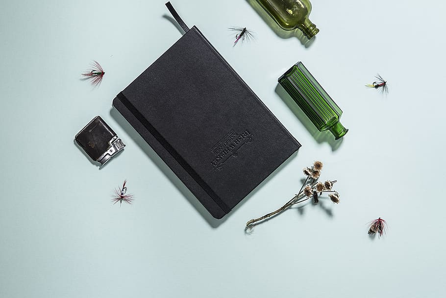still, items, tings, flowers, vase, jars, notebook, journal HD wallpaper
