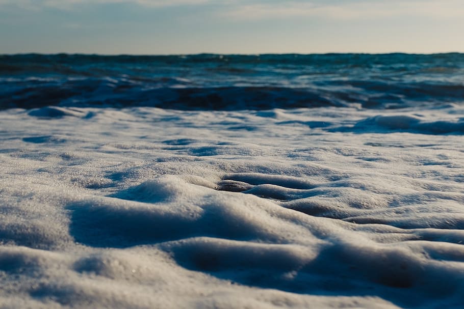 spain, nerja, sea, ocean, beach, surfing, winter, nature, snow HD wallpaper