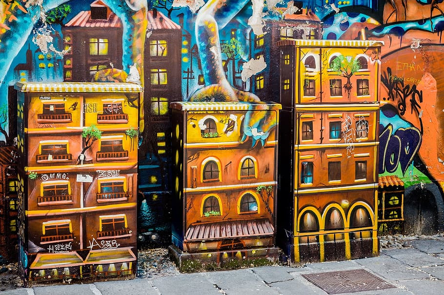 box, power, construction, architecture, urban, building exterior HD wallpaper