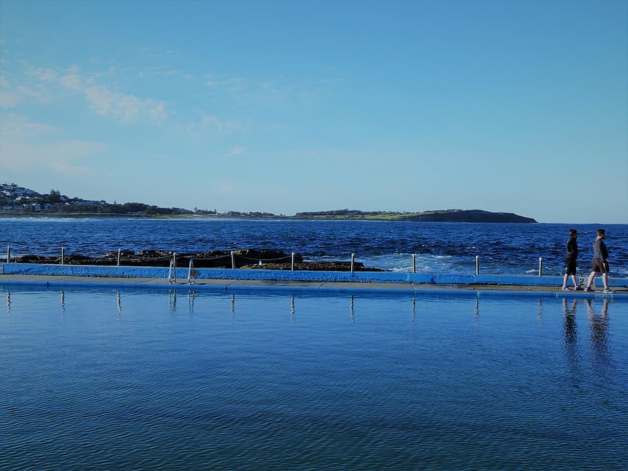 australia, dee why, water, sky, beauty in nature, blue, sea HD wallpaper