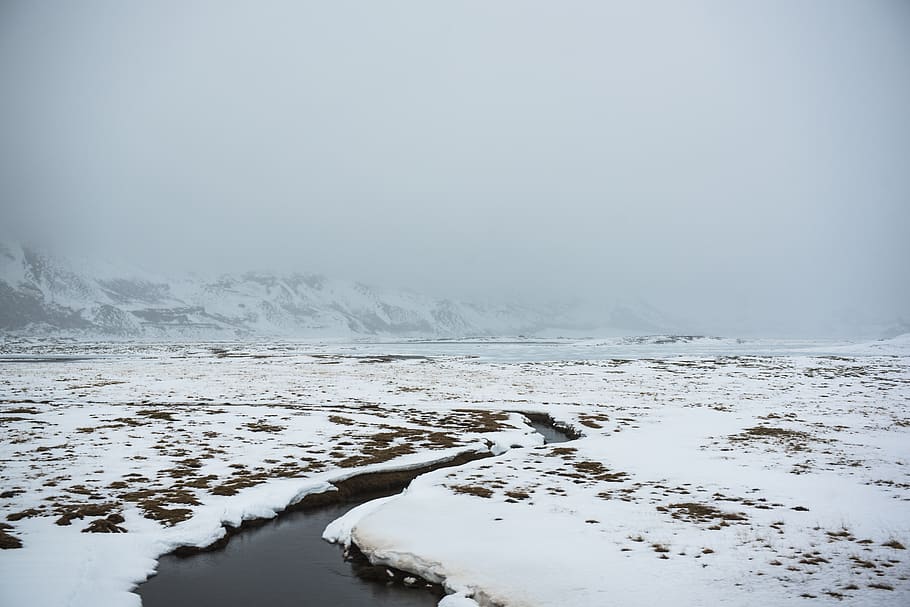 white field, nature, mountain, outdoors, ice, snow, iceland, glacier HD wallpaper