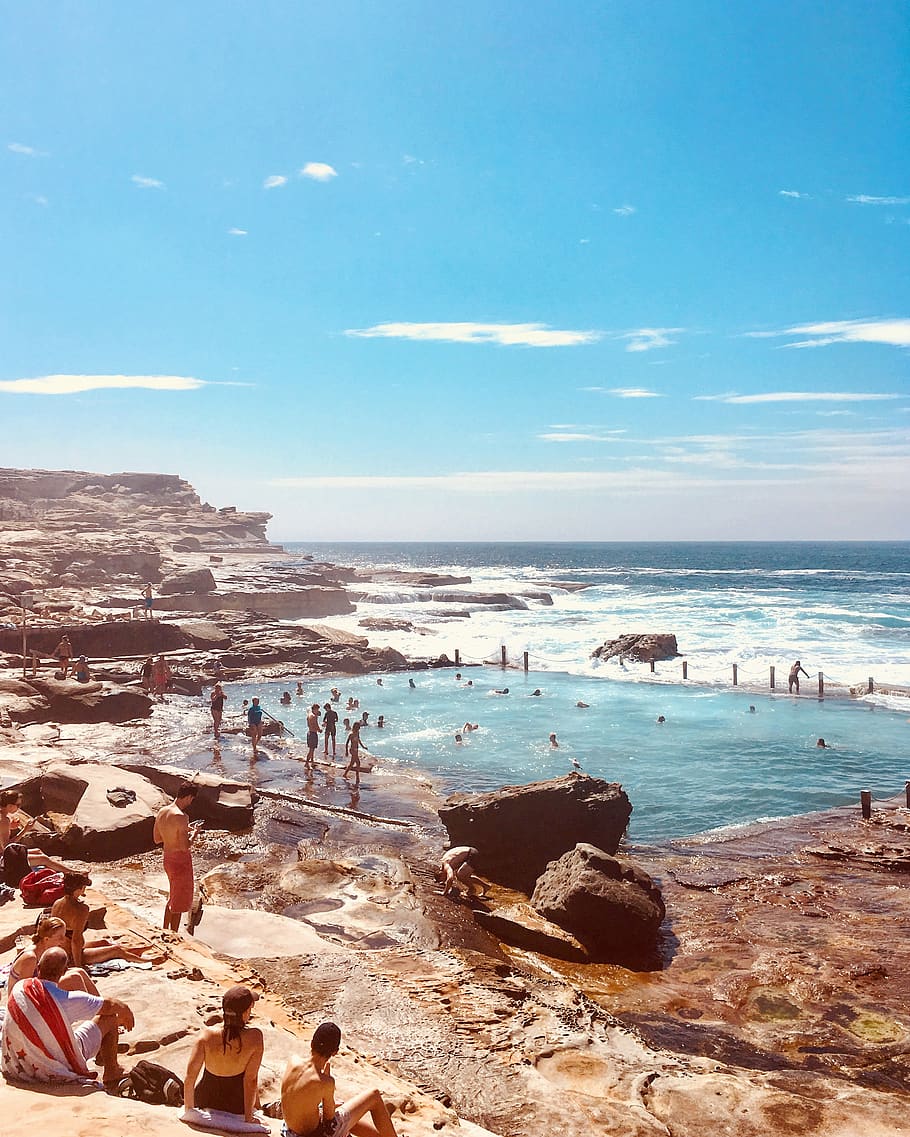 australia, maroubra, 82-84 marine parade, summer, beach, sydney, HD wallpaper