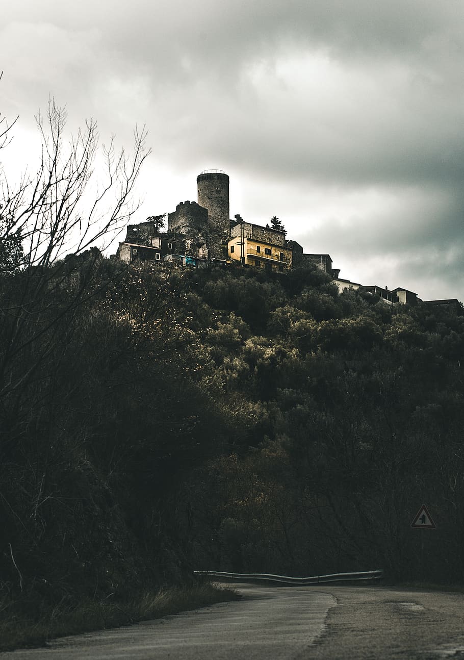 castle, architecture, sky, built structure, building exterior HD wallpaper