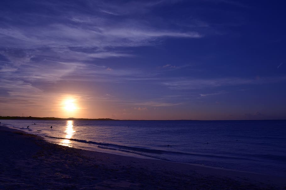 nature, outdoors, sunlight, flare, sky, sunset, dusk, red sky HD wallpaper