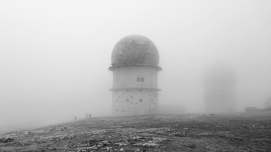 portugal, serra da estrela, winter, montain, tower, 2000m, torre, HD wallpaper