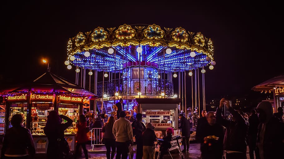 france, paris, amusement park, arts culture and entertainment HD wallpaper