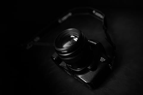 black Canon EOS 60 camera, electronics, photography, digital camera HD wallpaper