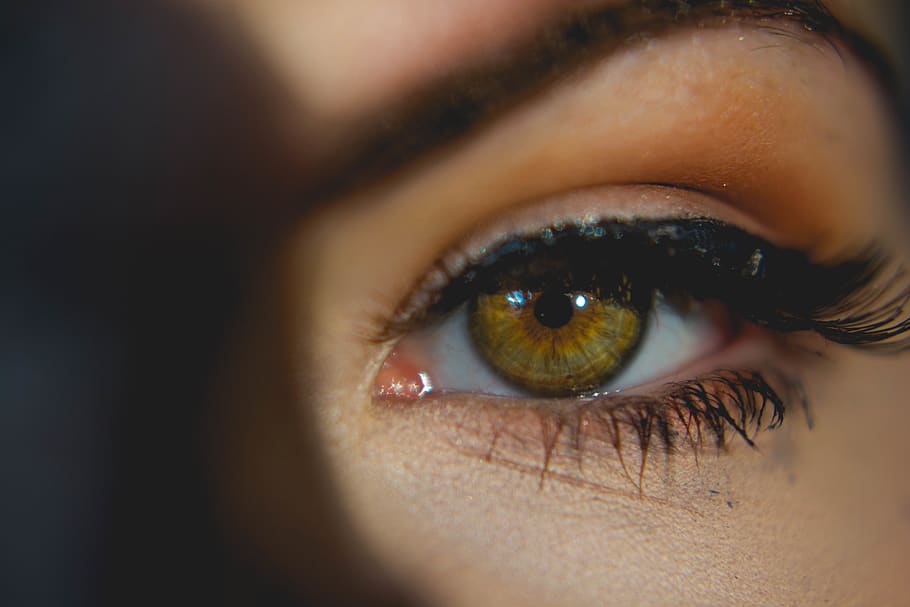 green-colored eye, contact lens, human, person, tattoo, skin HD wallpaper