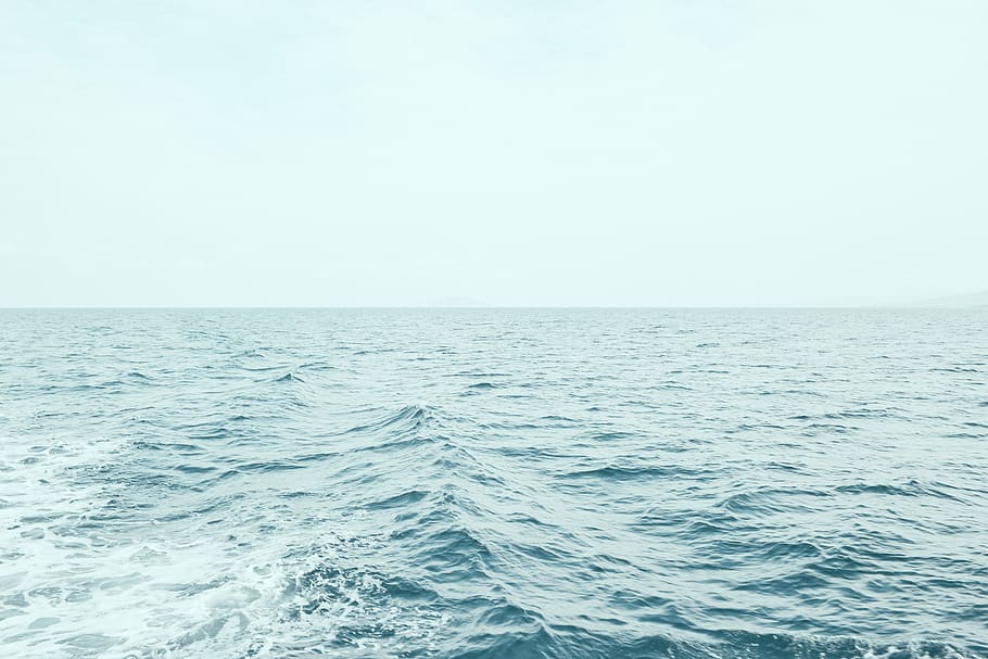 waves, sea, greece, blue, horizon, horizon over water, scenics - nature HD wallpaper