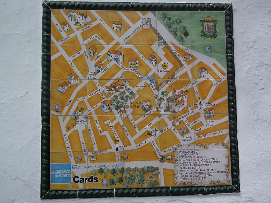marbella, spain, map, andalucia, text, no people, communication HD wallpaper