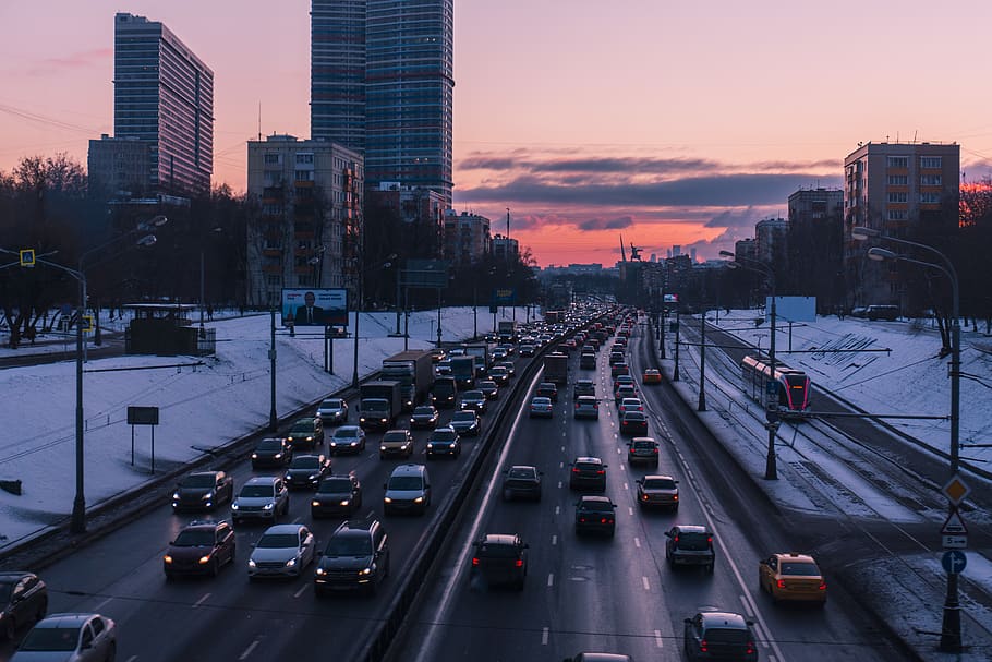 vehicles and buildings, city, architecture, building exterior HD wallpaper