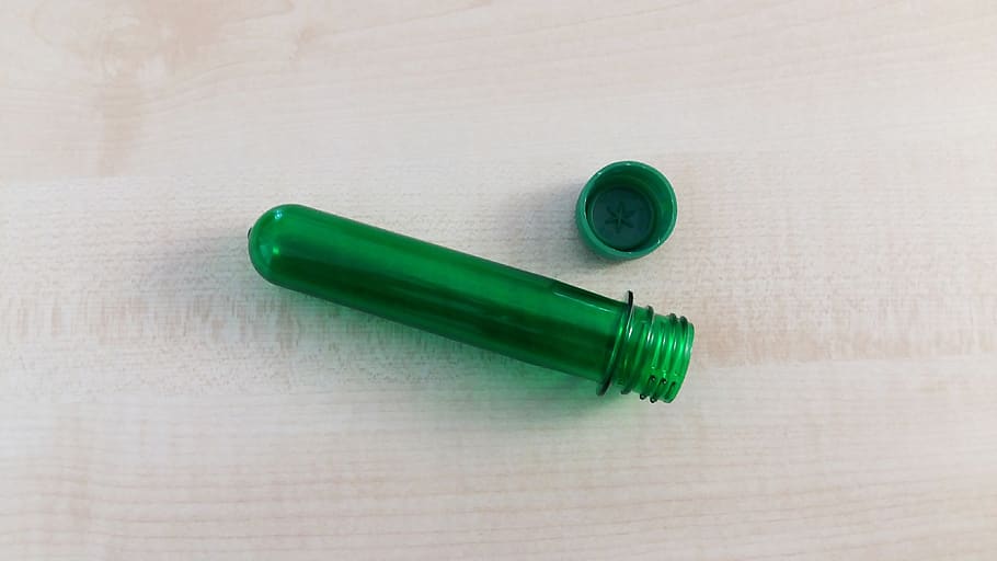 petling, bottle, blank, plastic, form, geocache, green color HD wallpaper